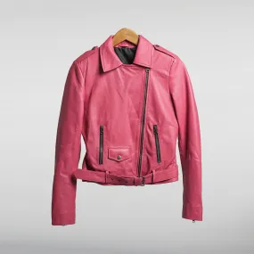 Doll Barbie Pink Biker Jacket