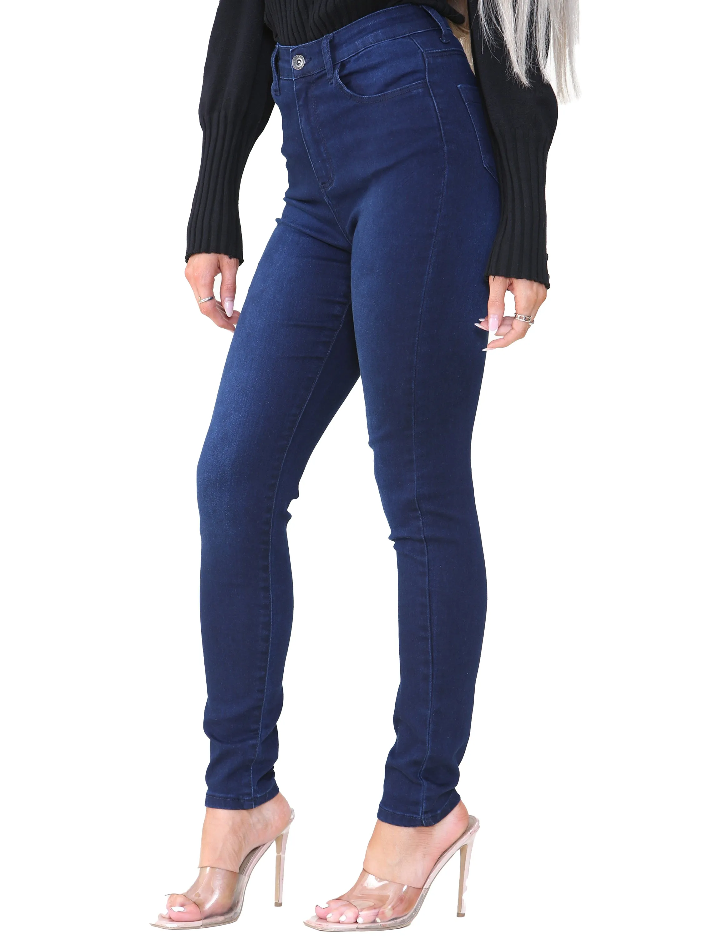 Enzo | Womens Skinny Stretch Jeans