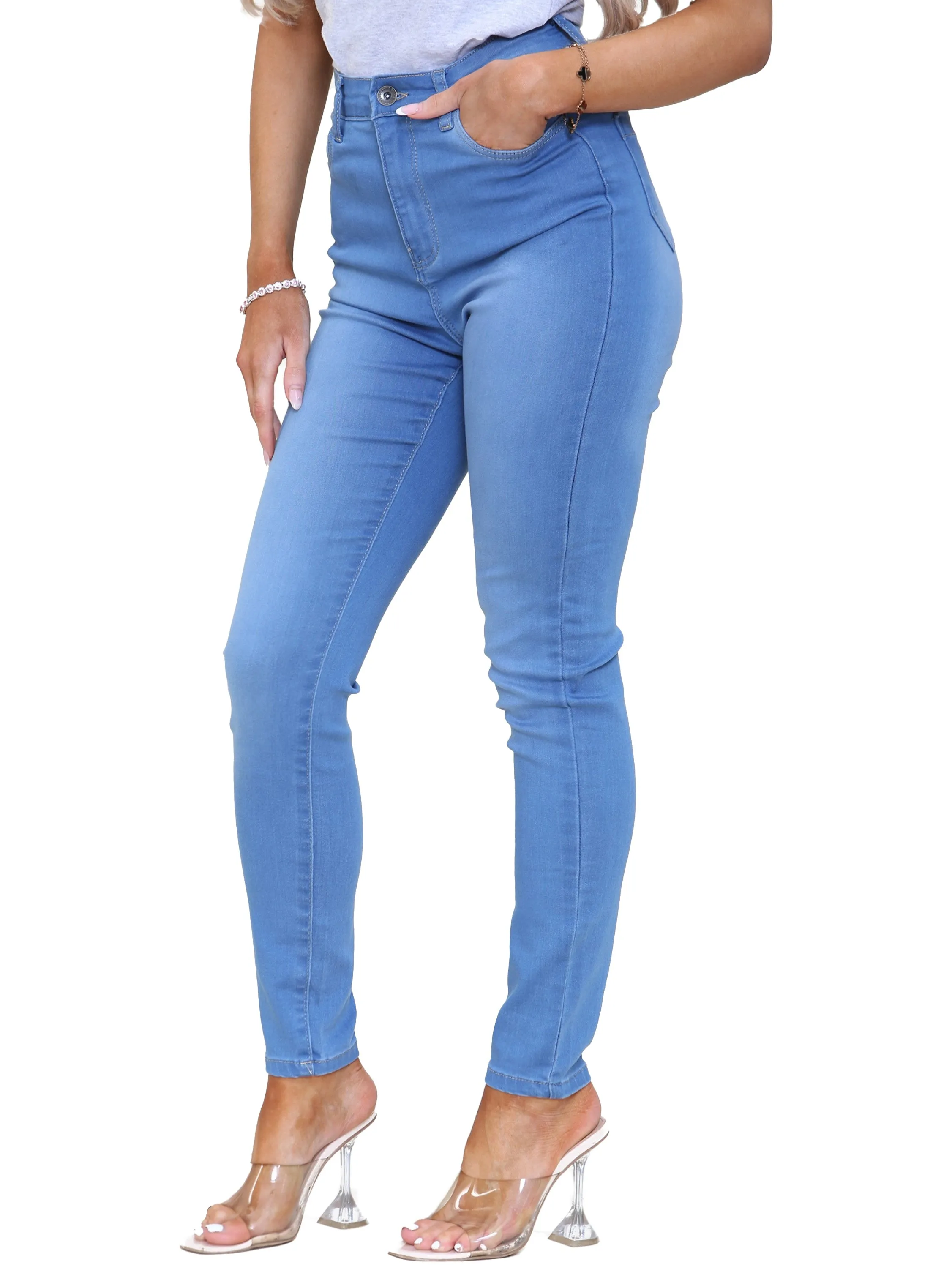 Enzo | Womens Skinny Stretch Jeans