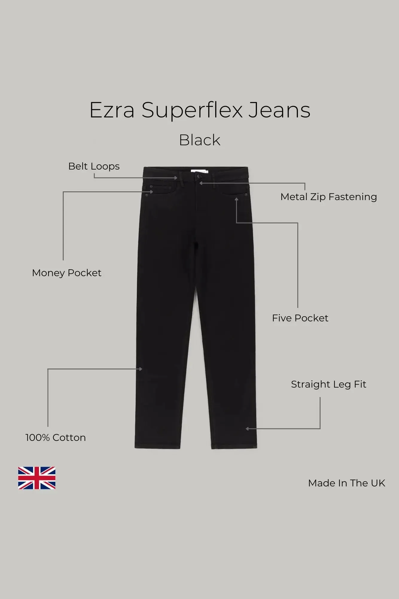 Ezra Jean - Black Superflex