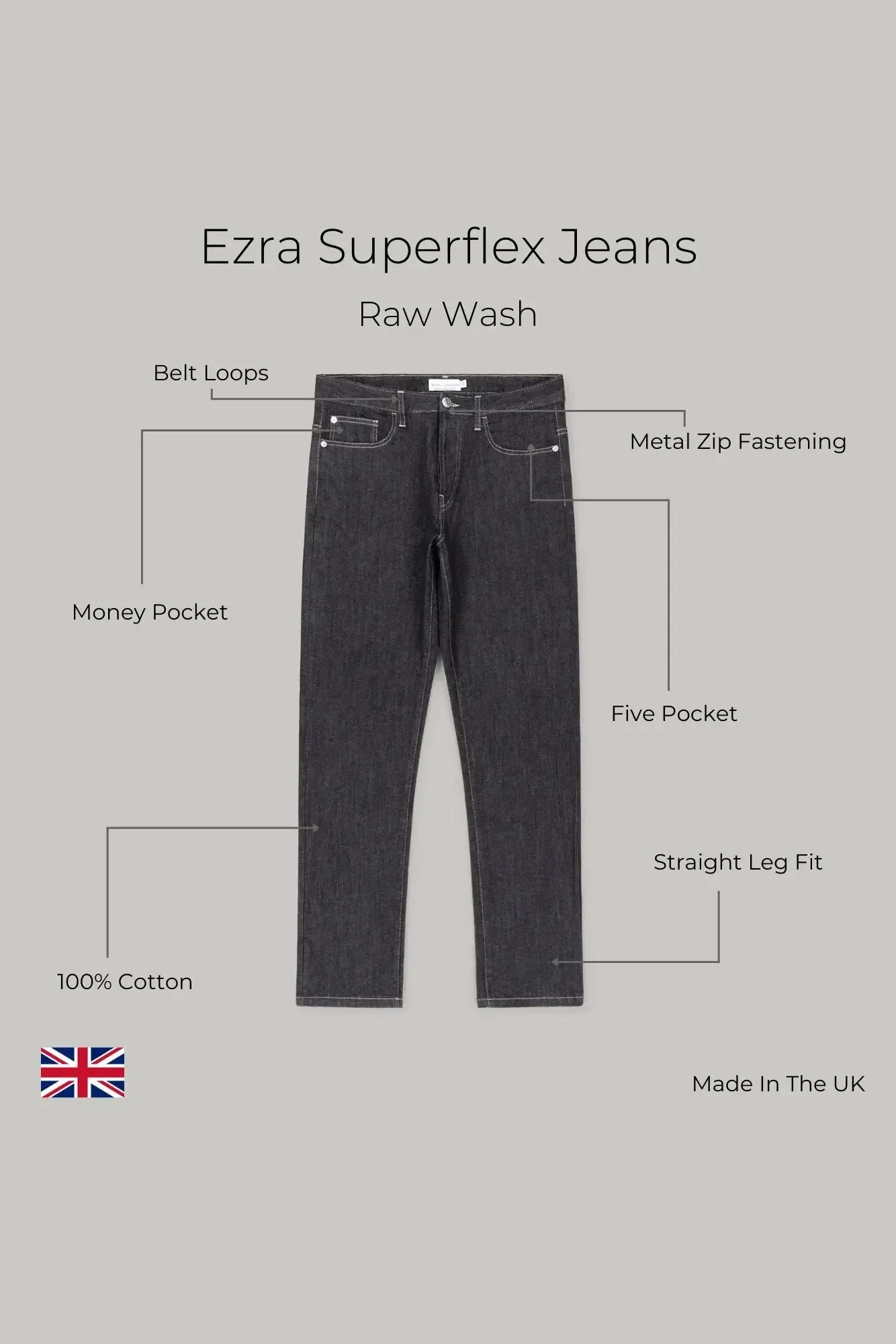 Ezra Jean - Raw Wash Superflex