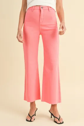 Flamingo Pink Jehna Jeans