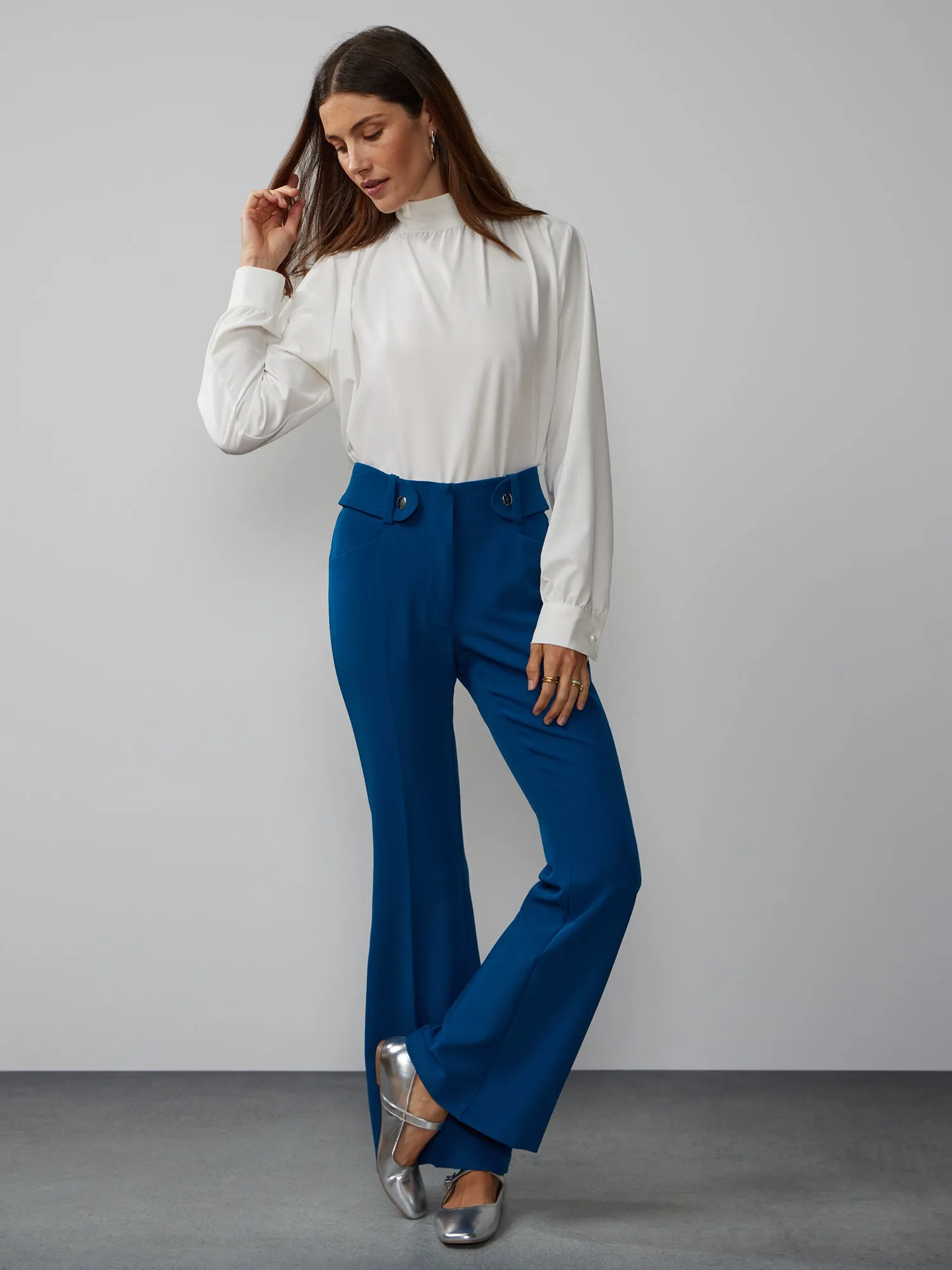 Flared Belted Pant