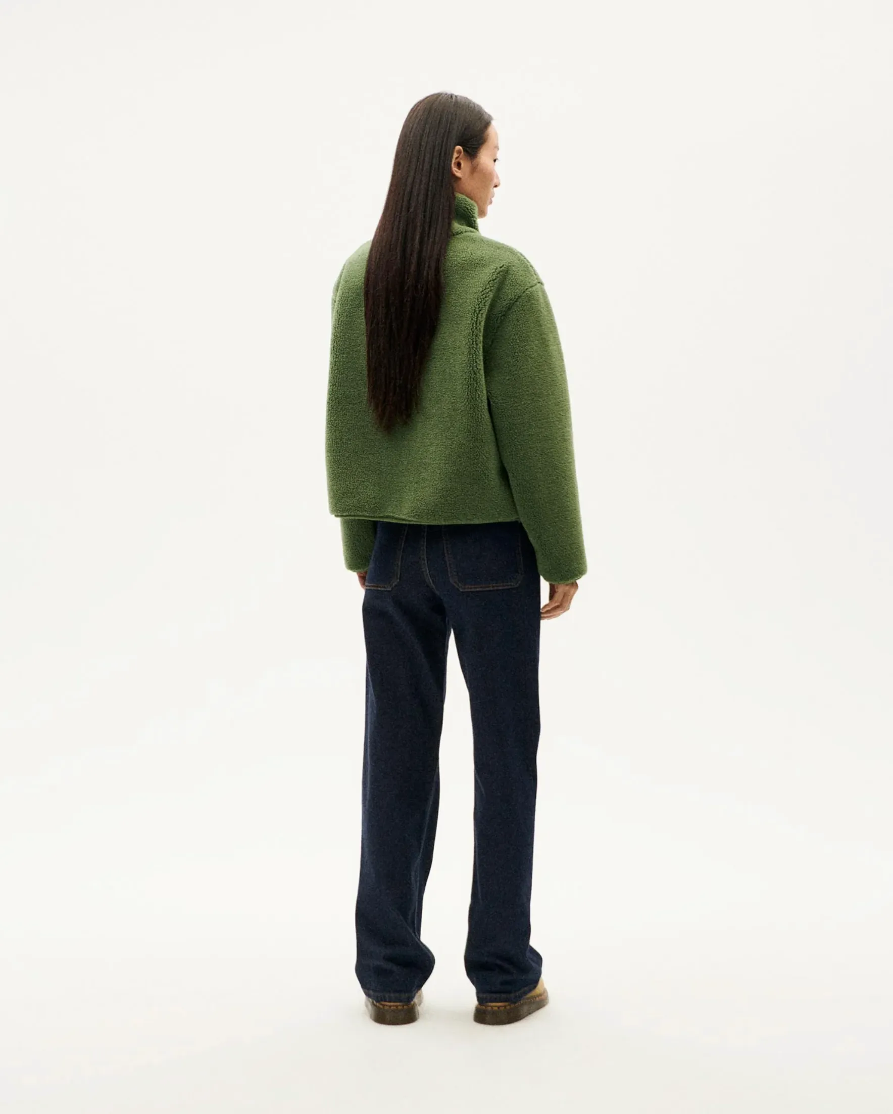 fleece jacket - kourtney - cactus