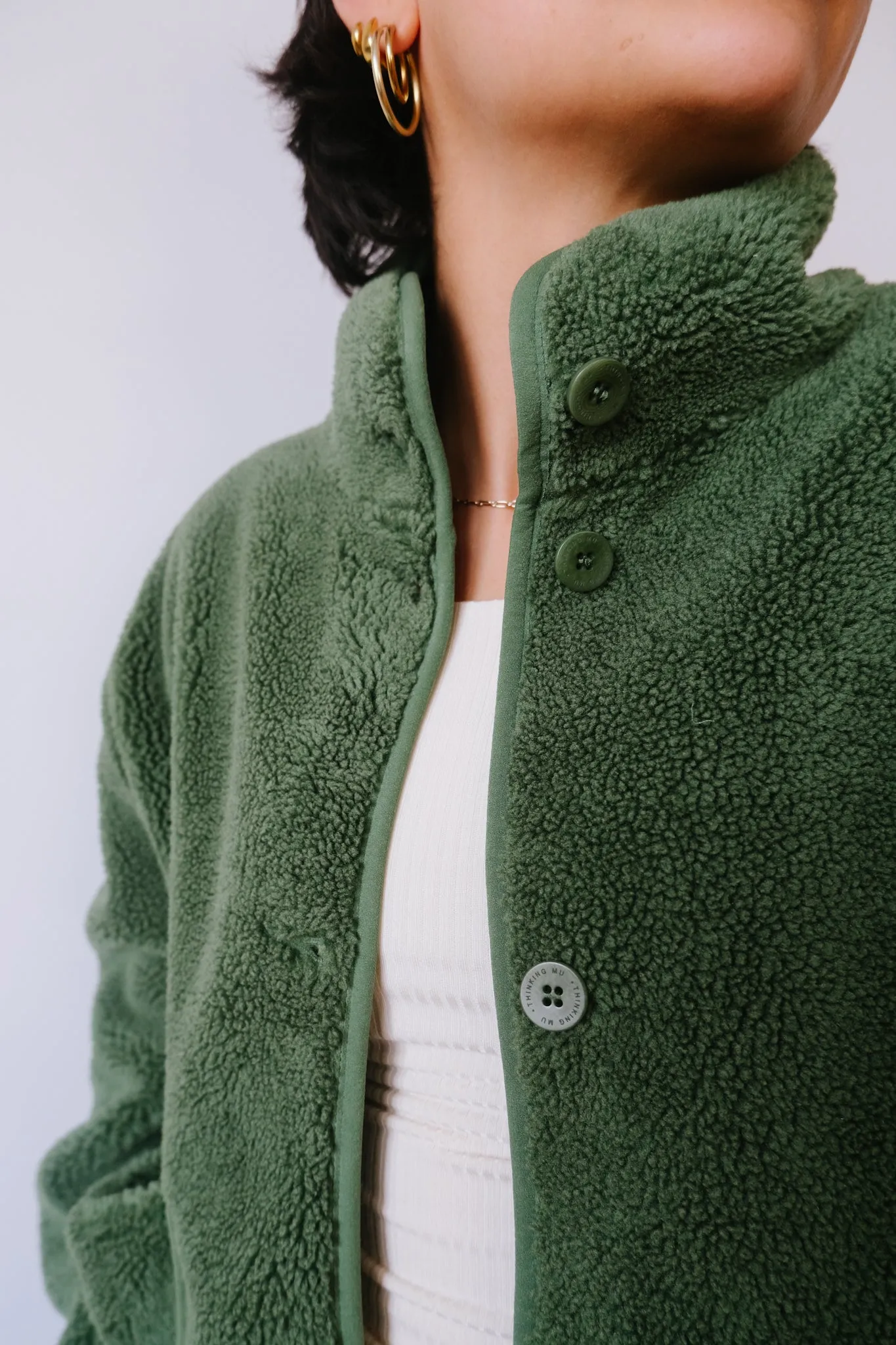 fleece jacket - kourtney - cactus