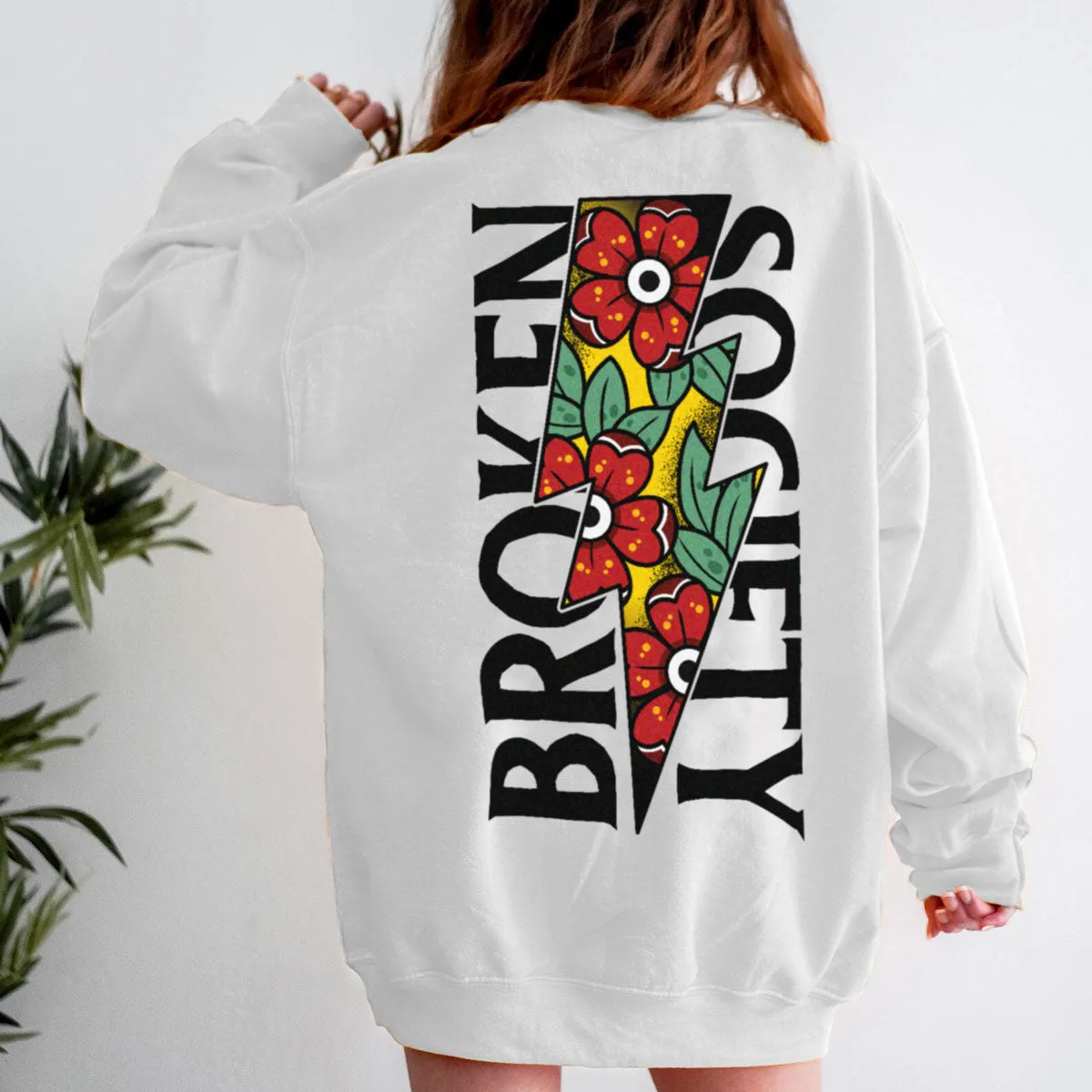 Flower Power Sweatshirt (Unisex)