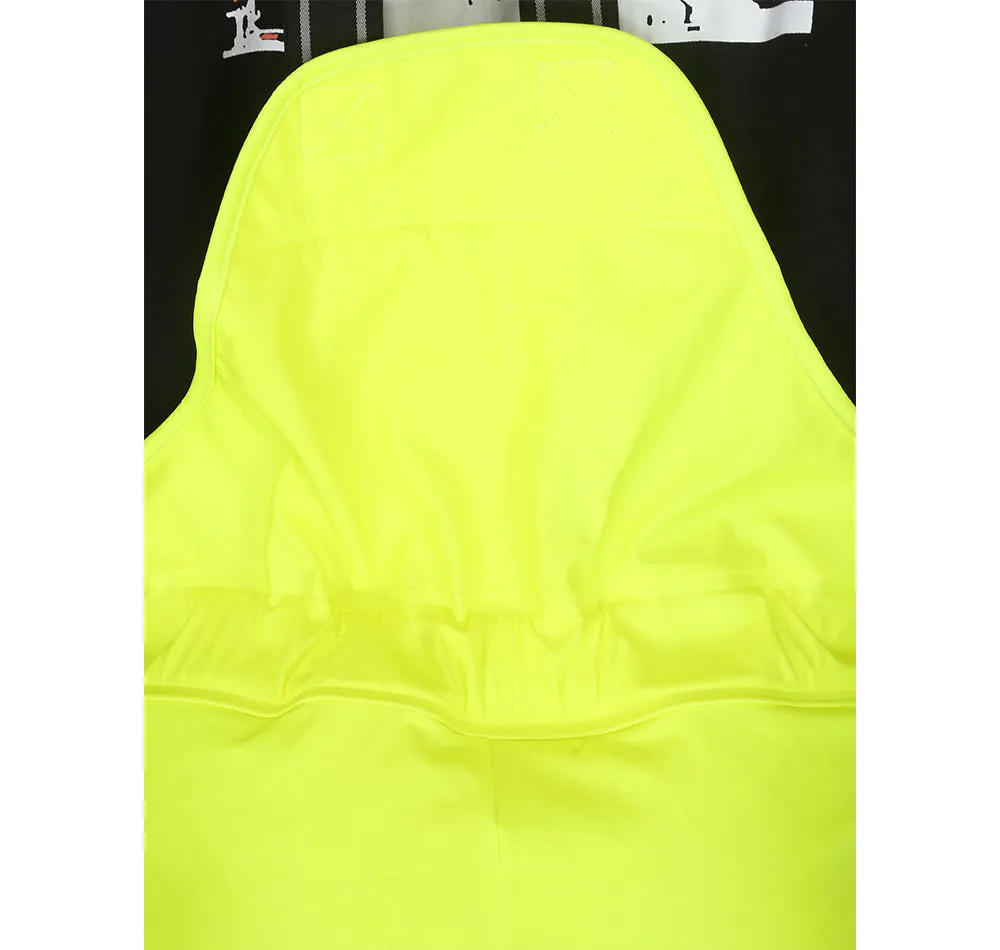 Forge Fr Men's Yellow Hi-Vis Rain Bib Overall