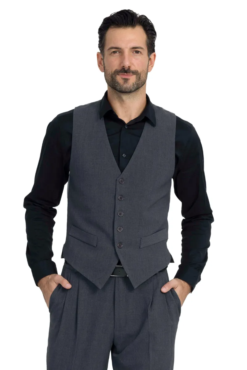 Gray Men's Tango Vest