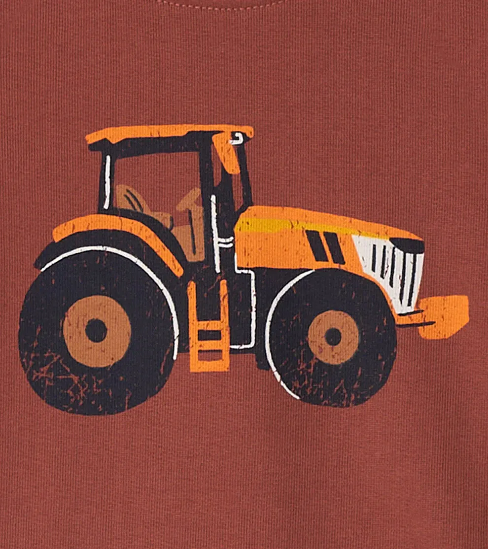 Hatley Pull Over Sweater - Tractor