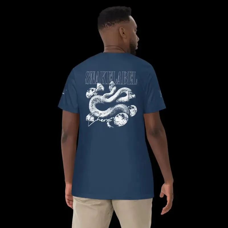 HEAVYWEIGHT T-SHIRT SNAKE: 100% Ring-Spun Cotton, Vibrant Color, Relaxed Fit