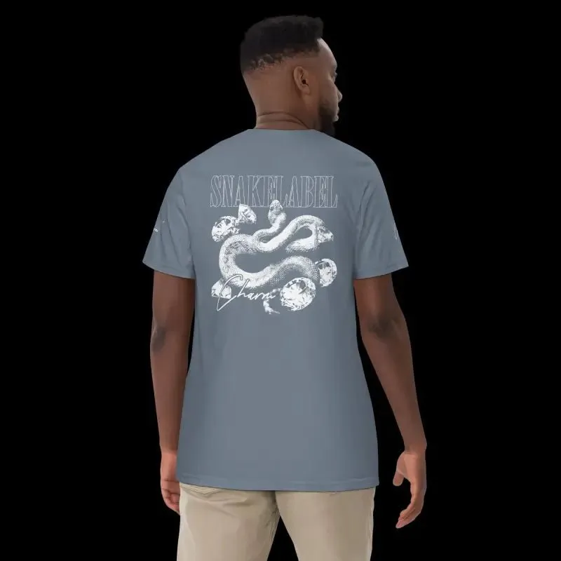 HEAVYWEIGHT T-SHIRT SNAKE: 100% Ring-Spun Cotton, Vibrant Color, Relaxed Fit