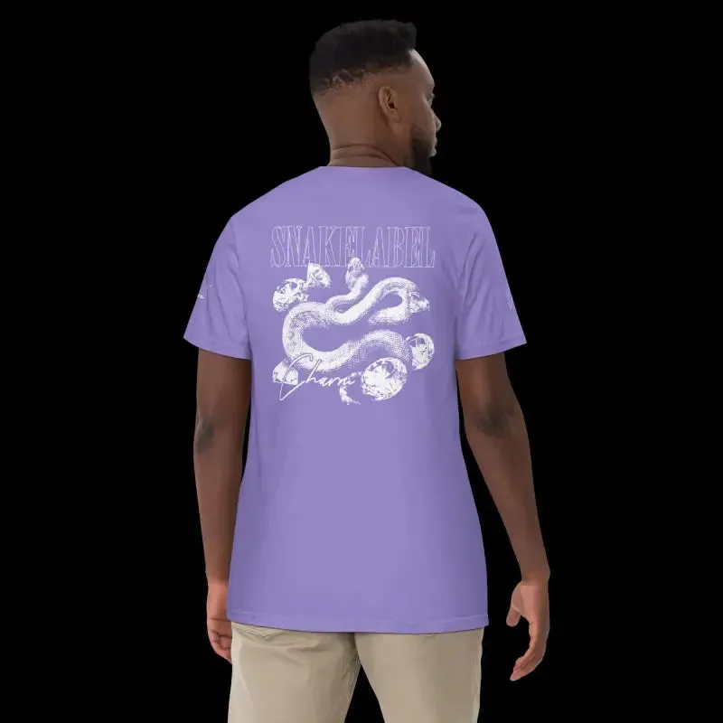 HEAVYWEIGHT T-SHIRT SNAKE: 100% Ring-Spun Cotton, Vibrant Color, Relaxed Fit