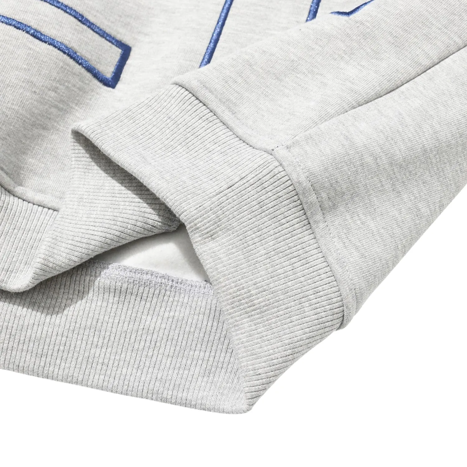 Helas Negative Crewneck Sweatshirt - Heather Grey Navy