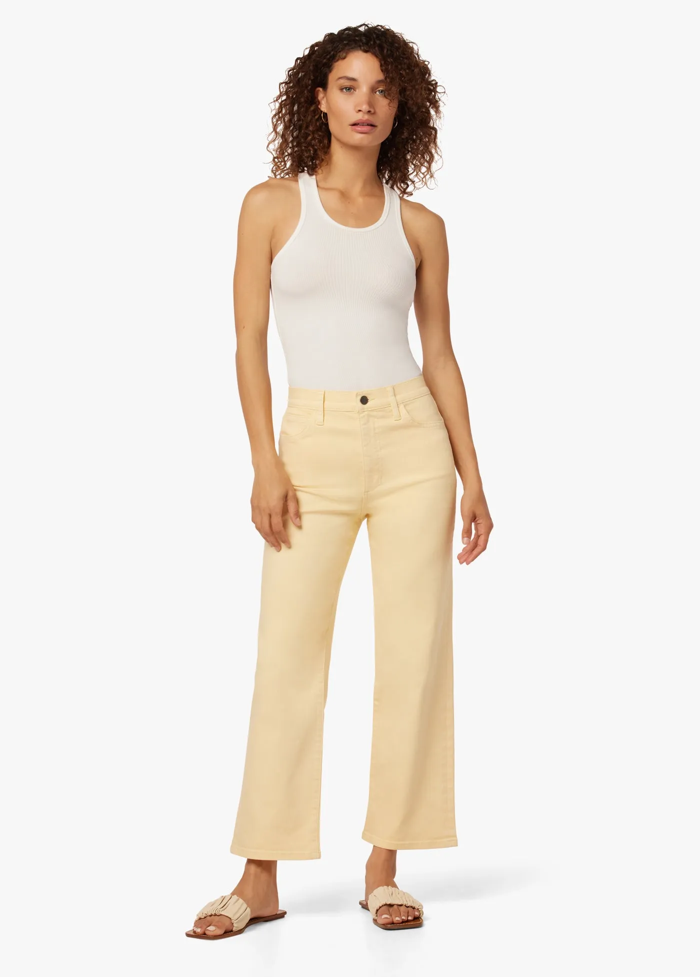 HIGH RISE WIDE LEG CROP