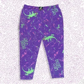 Iconic 1988 Wild Gecko Multiverse Beach Pants - Purple