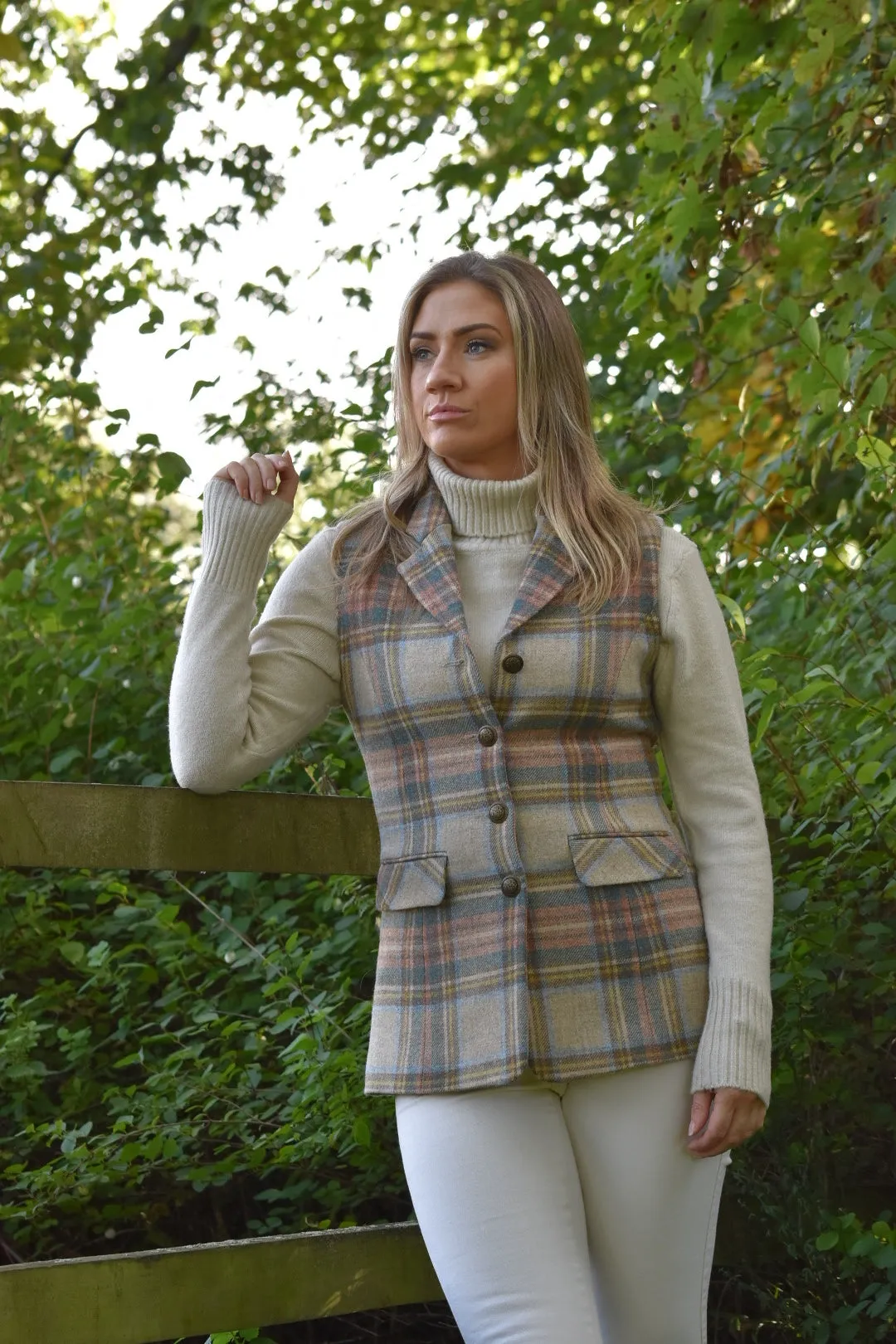 Isabelle Gilet Vintage Tweed