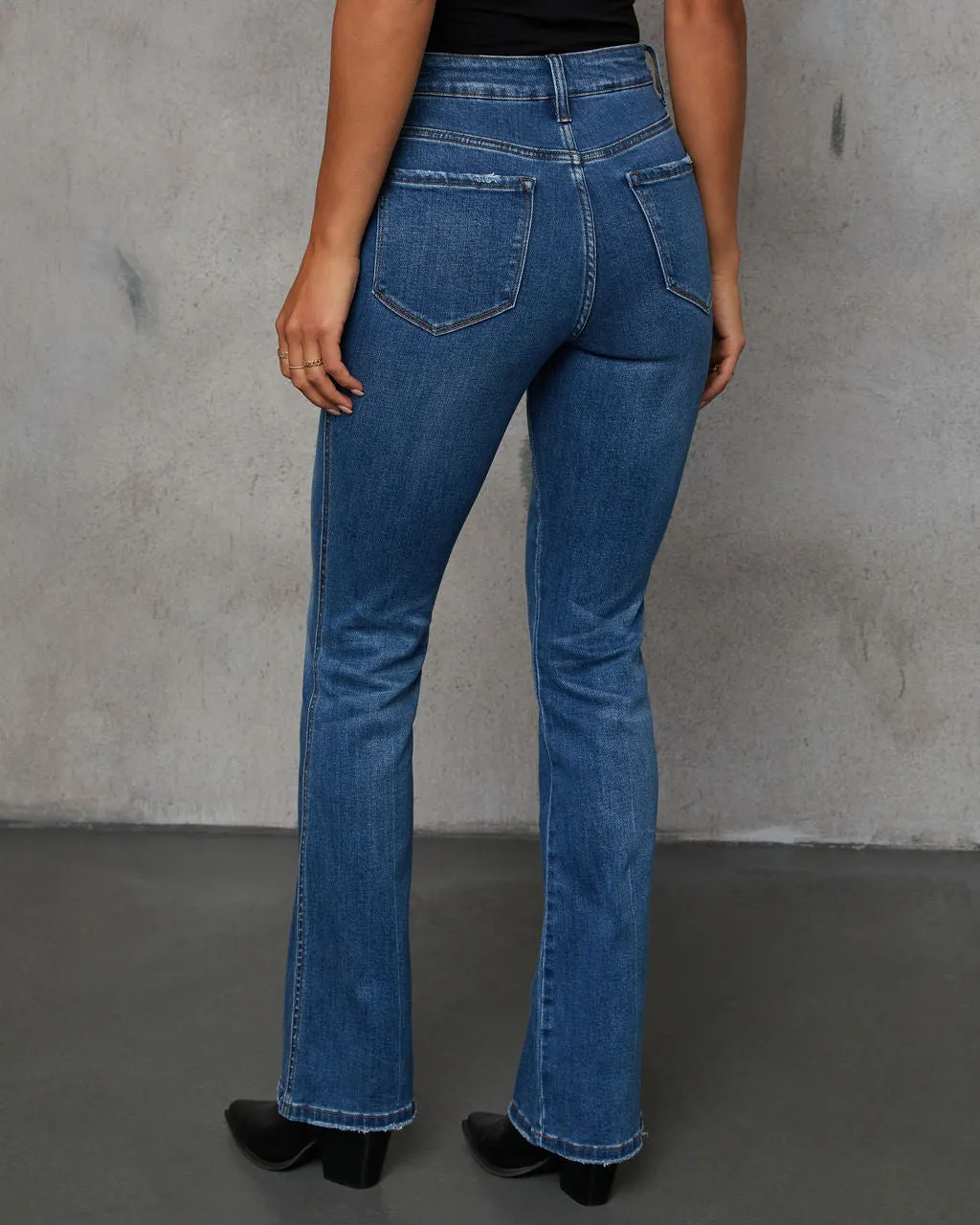 Its Levels High Rise Bootcut Jeans