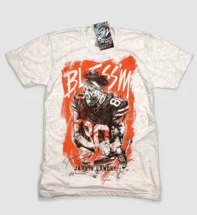 Jarvis Landry Bless'm Artwork T shirt