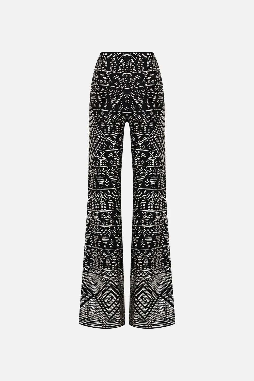 JERSEY FLARE PANT WITH ALL OVER HOTFIX THE EGYPT EFFECT