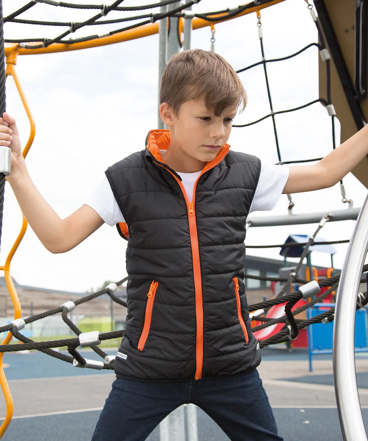 Kids' Result Core Thermal Gilet {R-R234J}