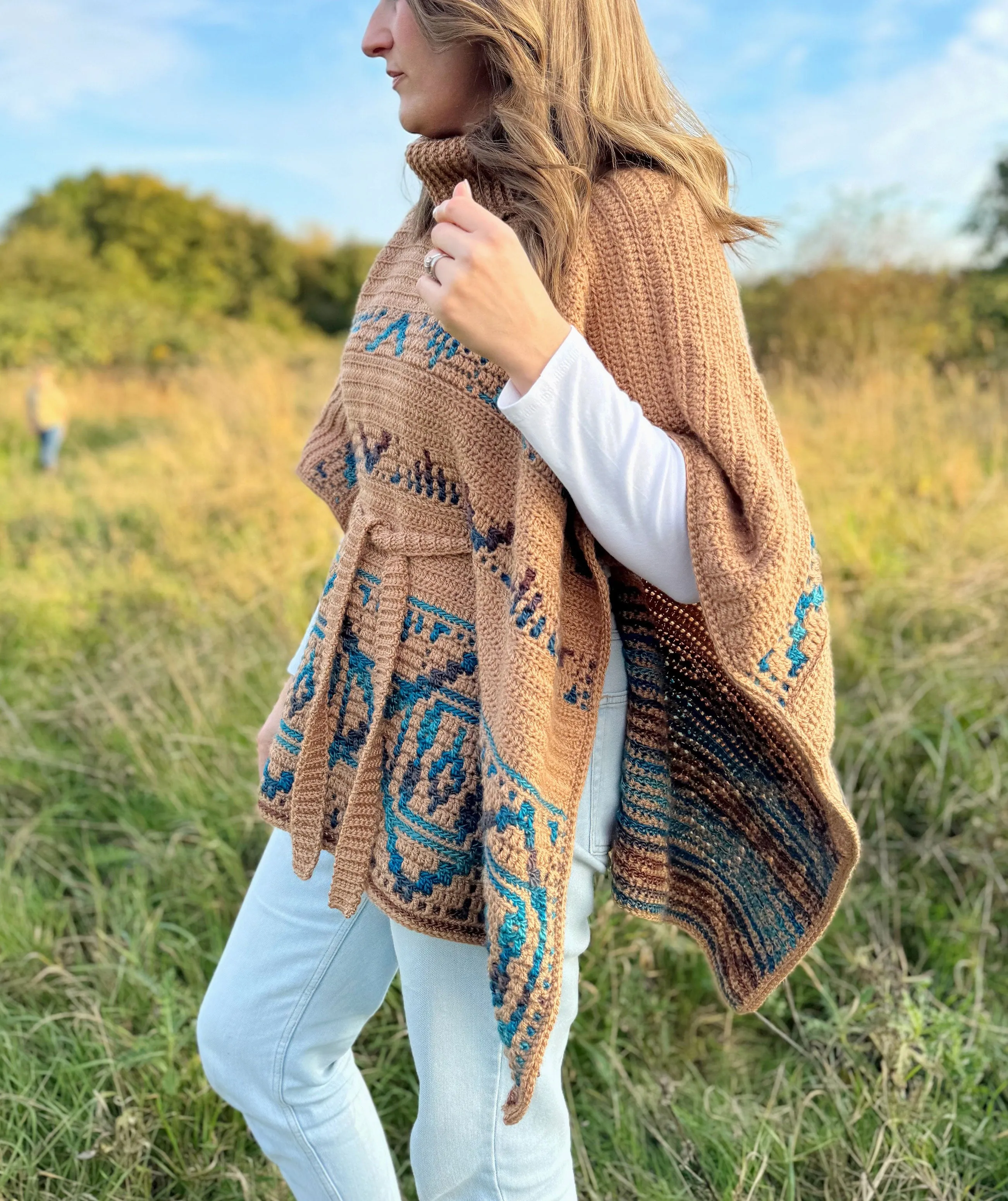 Labyrinth Poncho