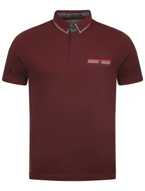 Le Shark Adenmore oxblood polo shirt