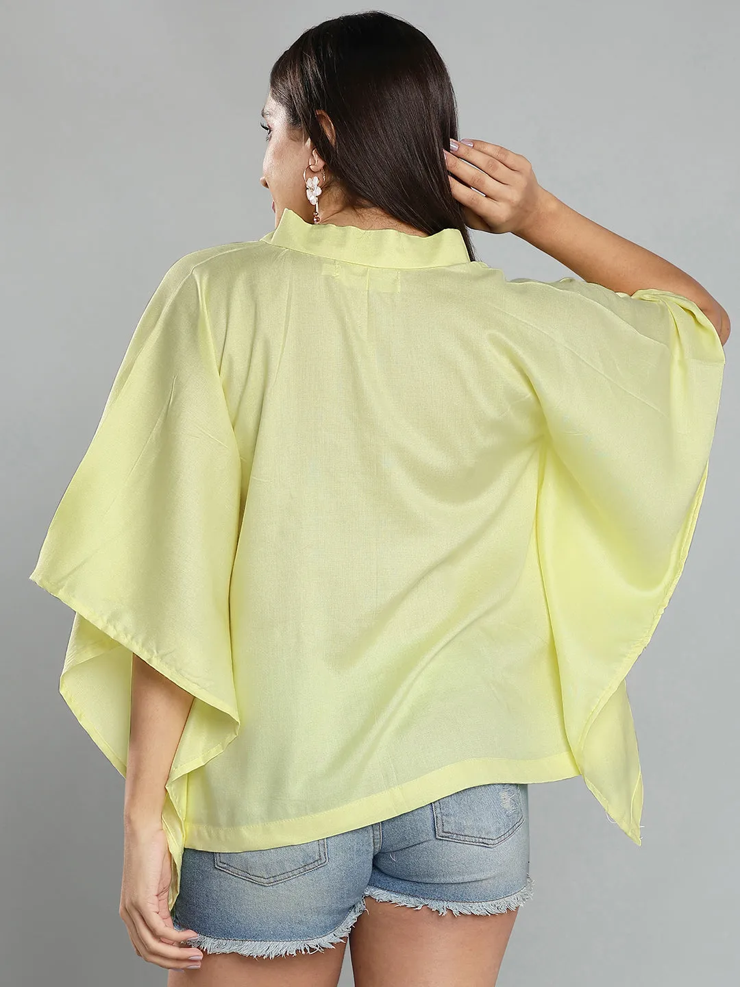 Lemon Kaftan Top - CherryPie