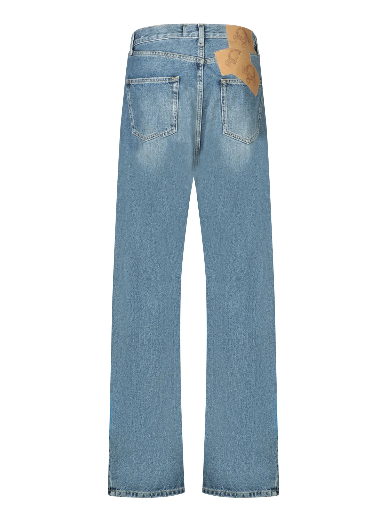 Light Blue Cotton Bull Jeans