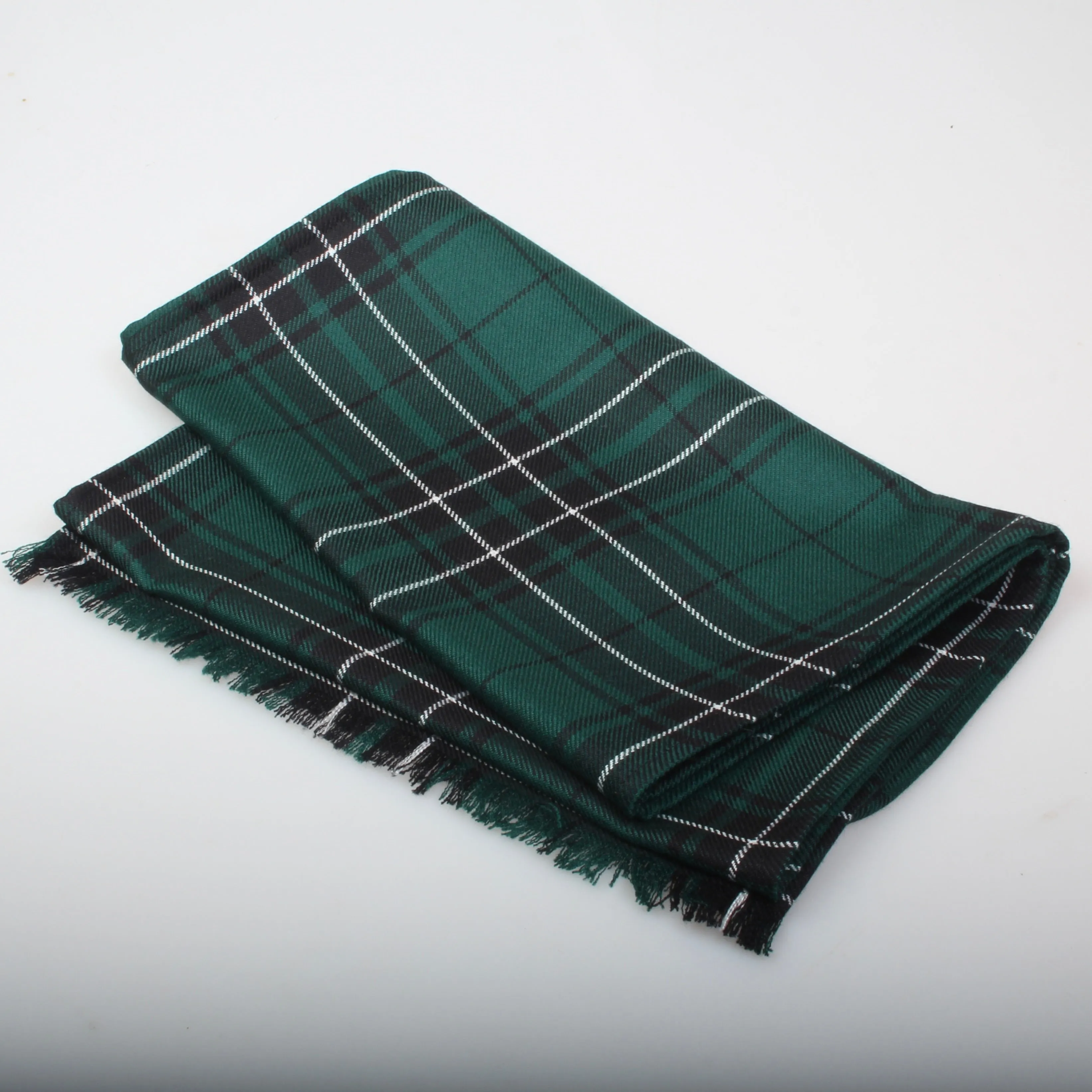 Luxury Lightweight Scarf in MacLean Hunting Modern Tartan