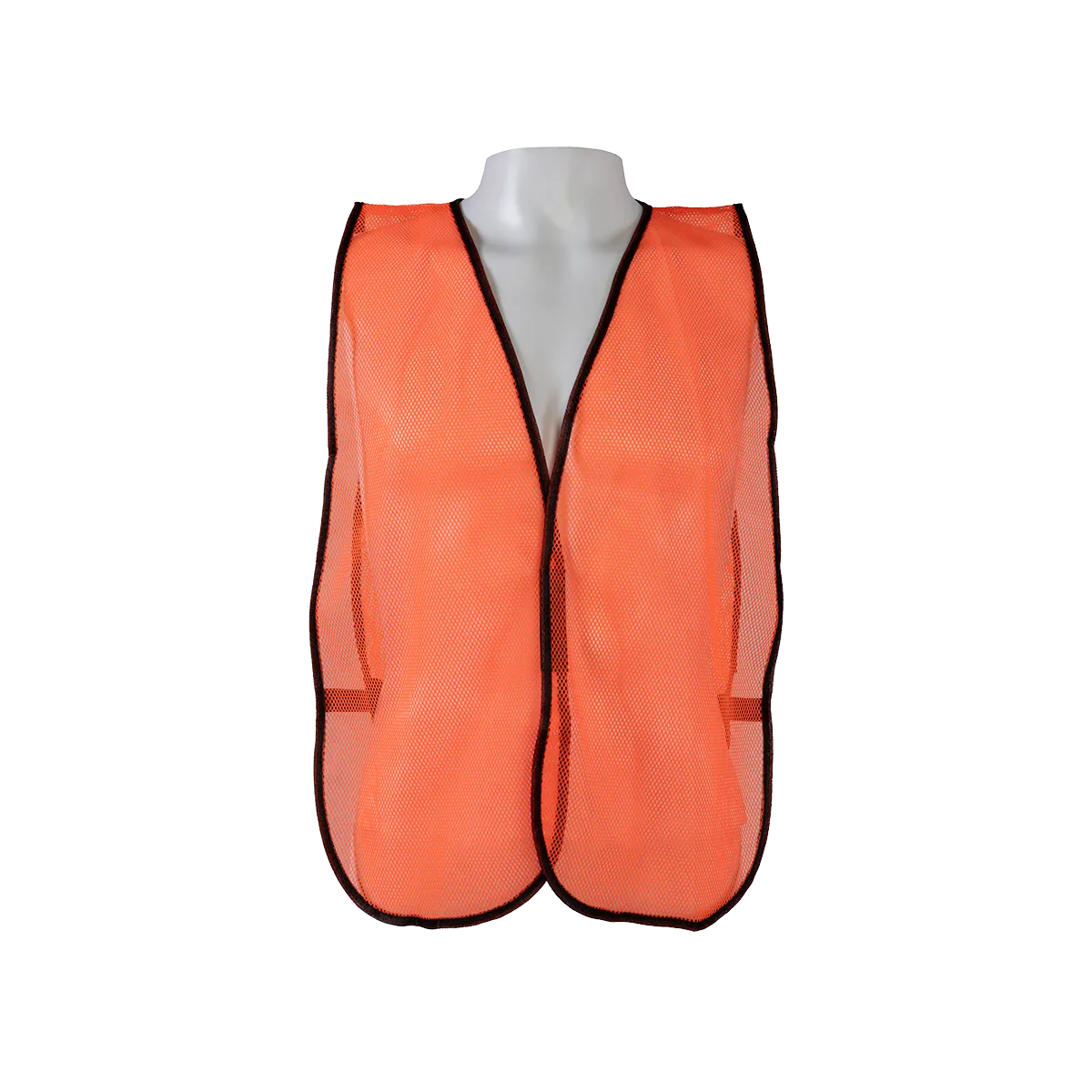 LVM-0/OVM-0 ANSI Non-Rated Mesh Safety Vest - No Reflective Tape