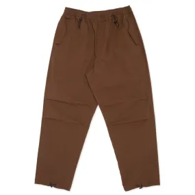 M100 Pant - Brown Puckered Cotton