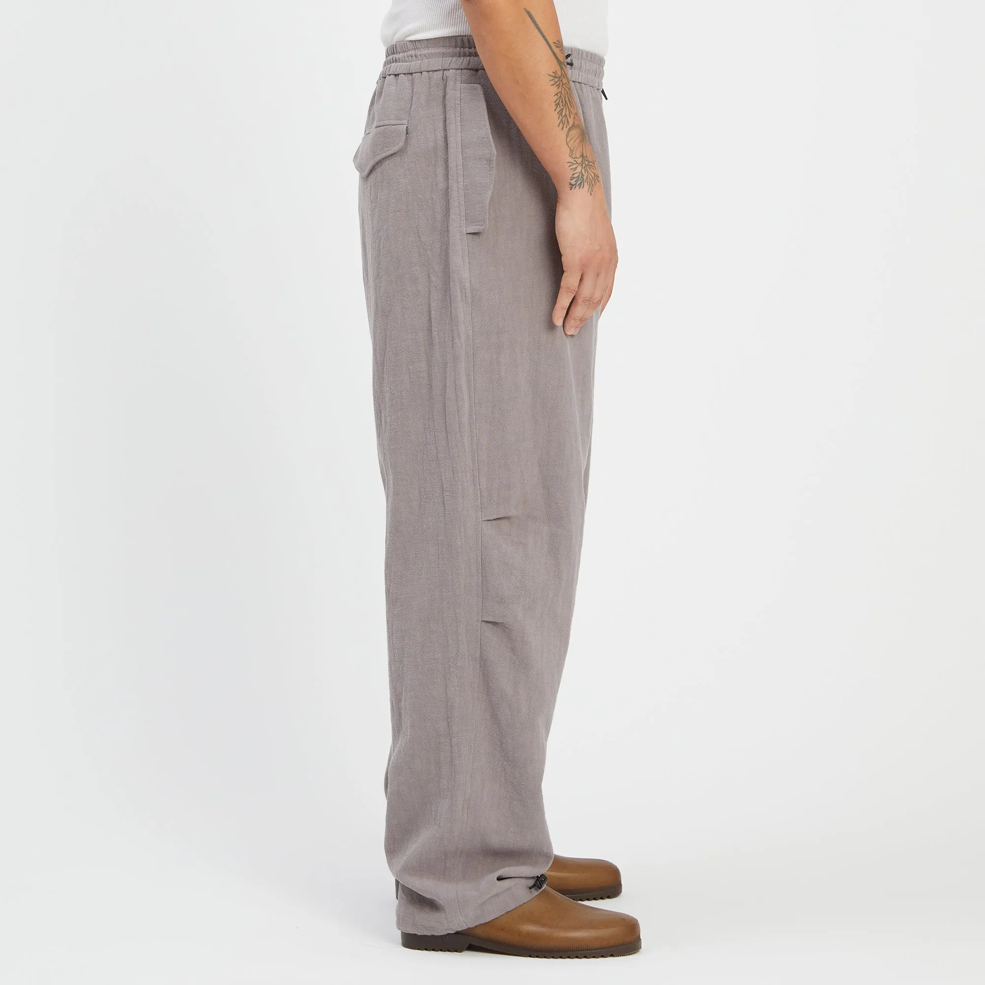 M100 Pant - Grey Ramie