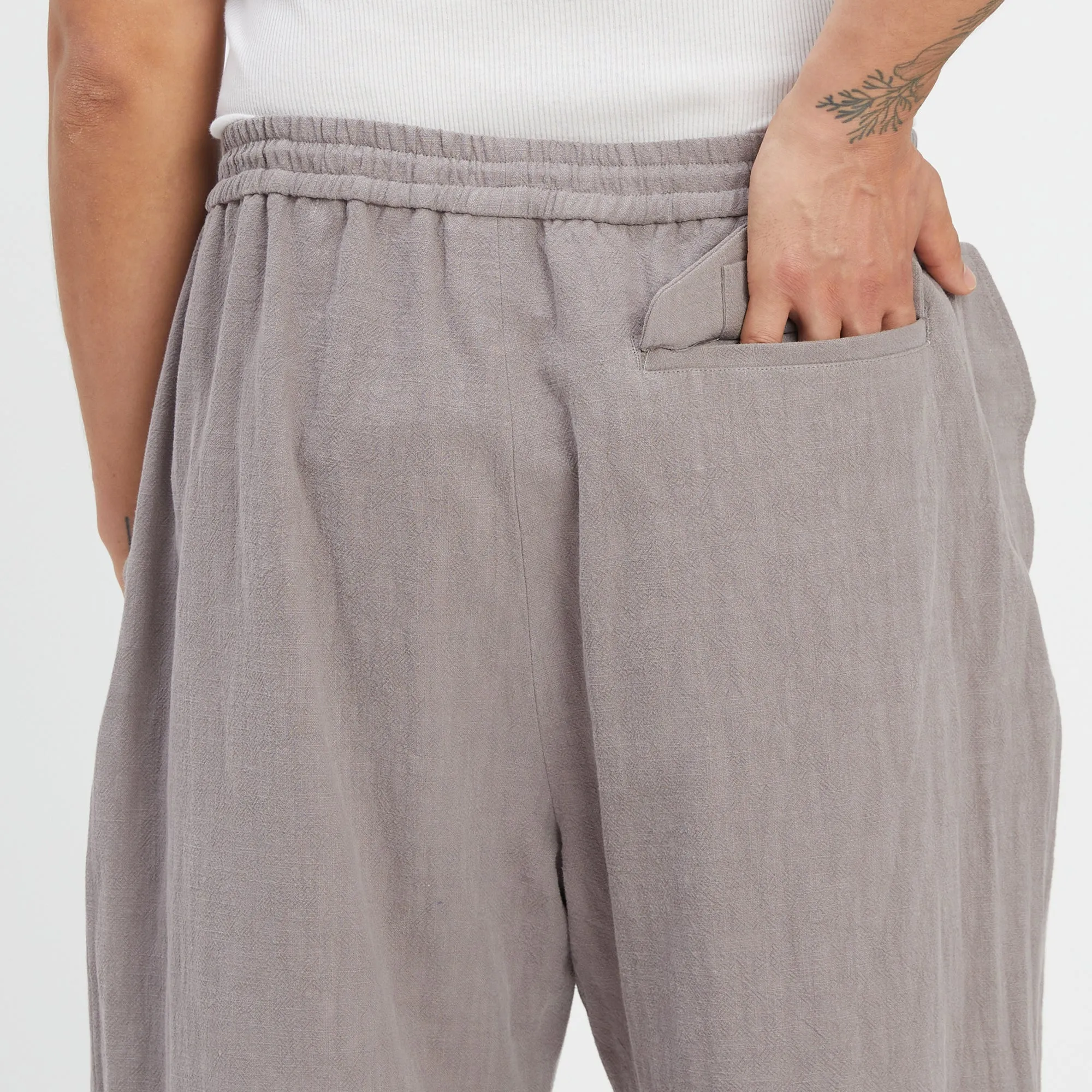 M100 Pant - Grey Ramie