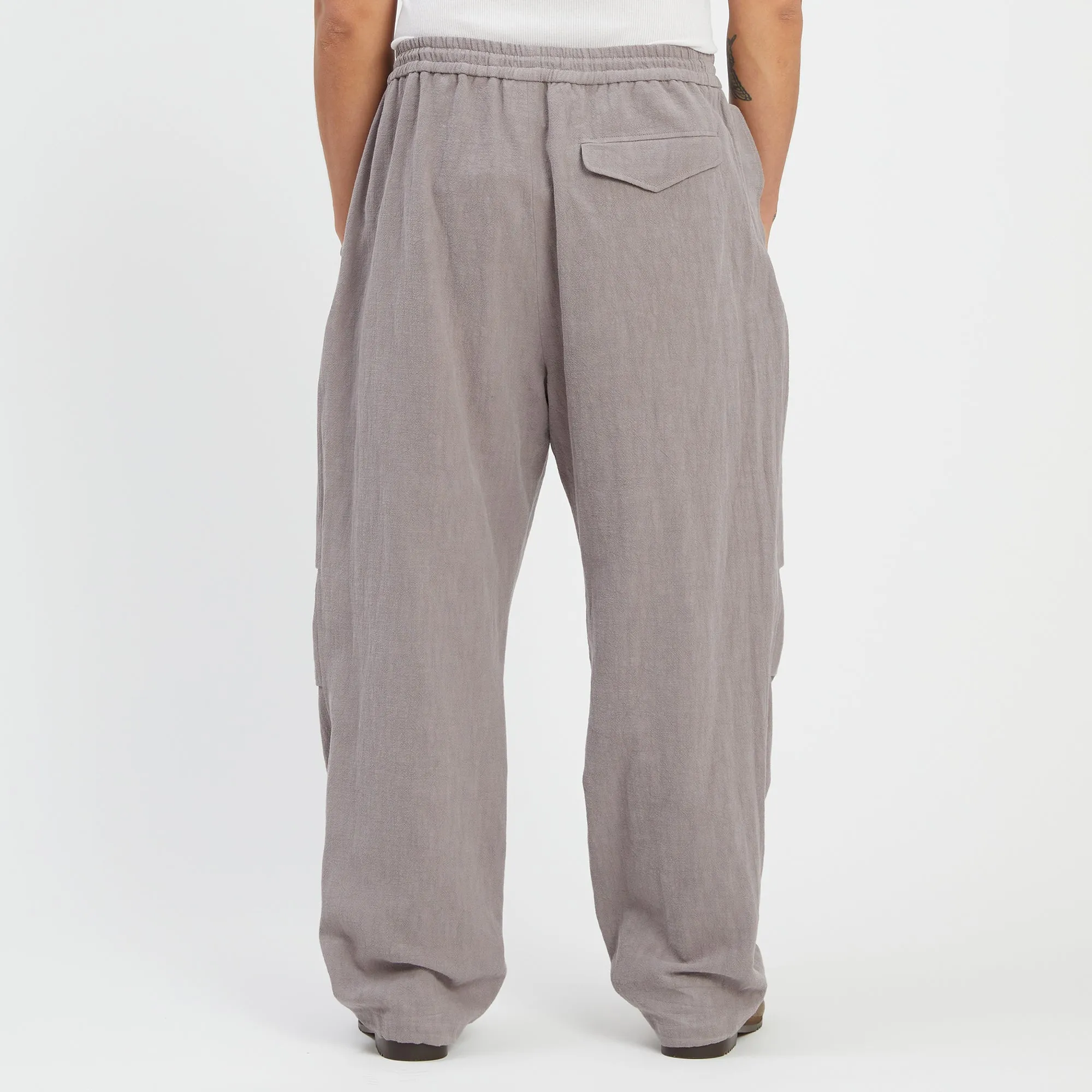 M100 Pant - Grey Ramie