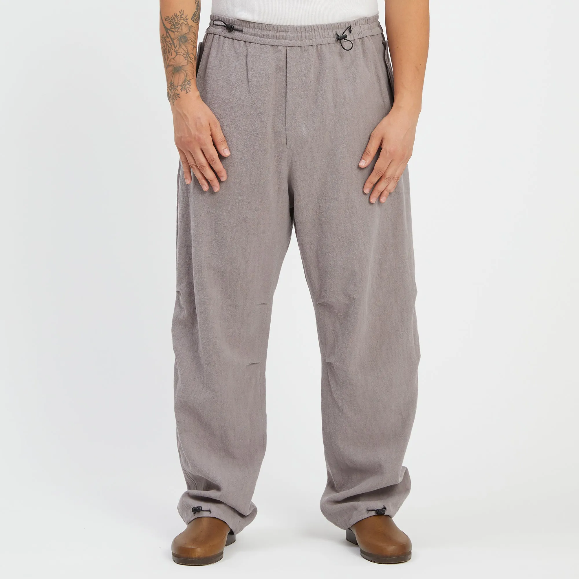 M100 Pant - Grey Ramie