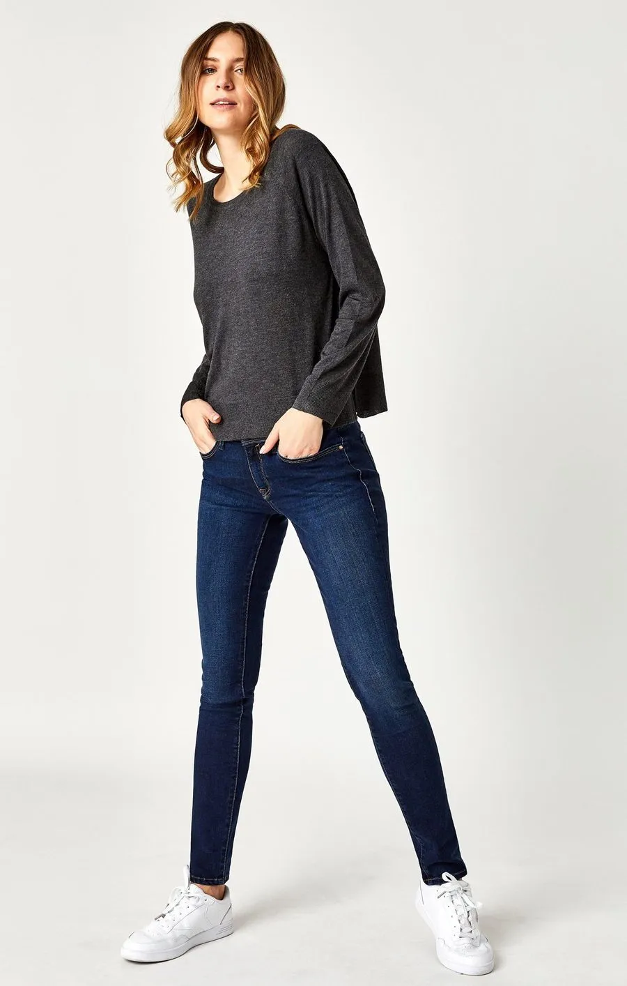 Mavi Alexa Skinny Deep Soft Gold Lux Move