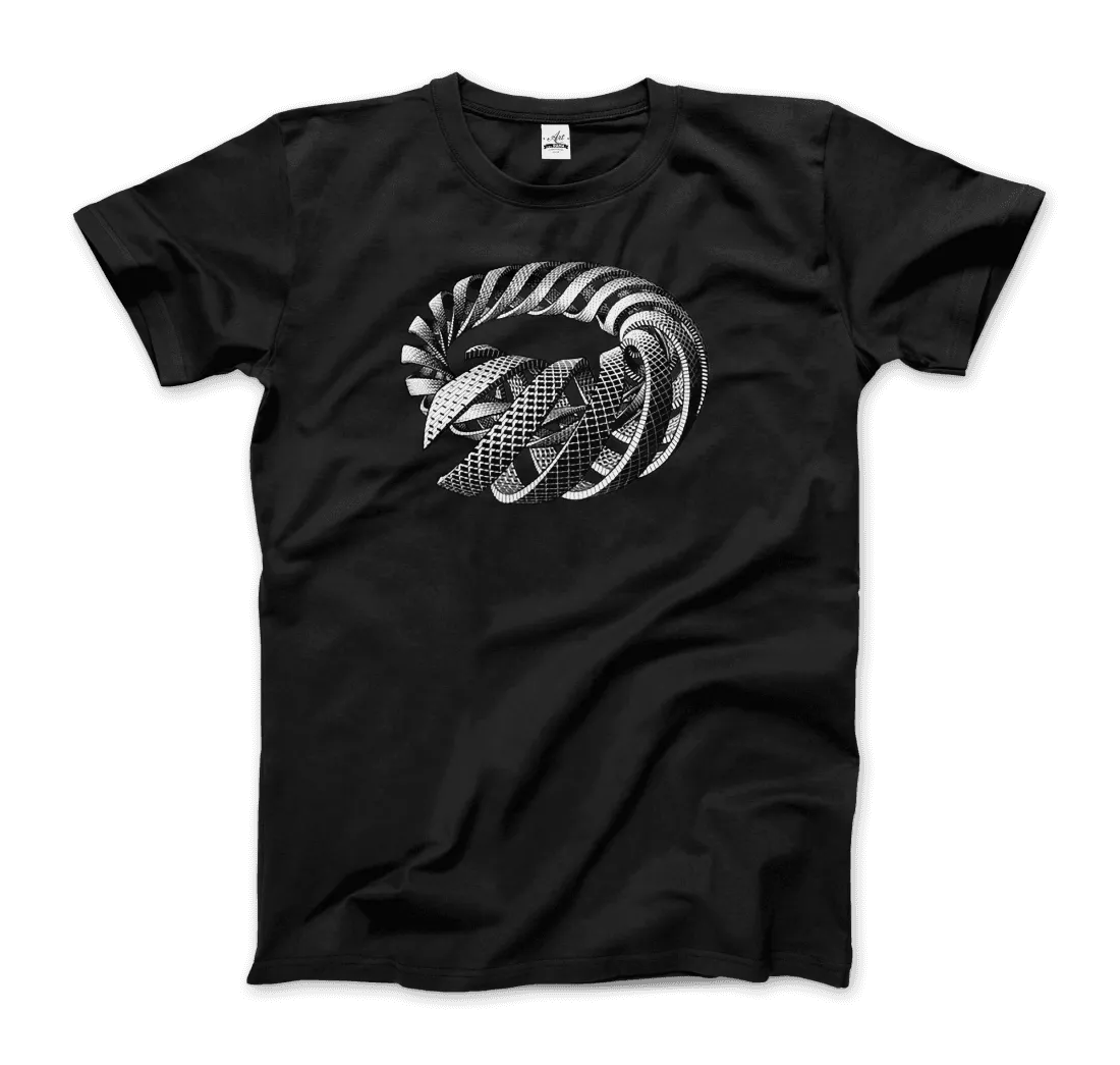 MC Escher Spirals Art T-Shirt by Art-O-Rama Shop