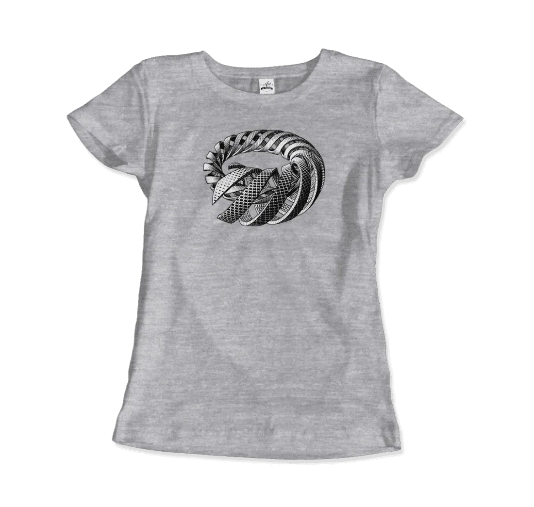 MC Escher Spirals Art T-Shirt by Art-O-Rama Shop