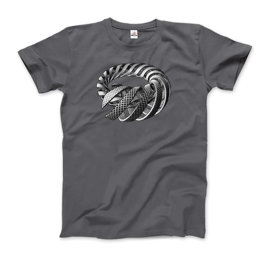 MC Escher Spirals Art T-Shirt by Art-O-Rama Shop