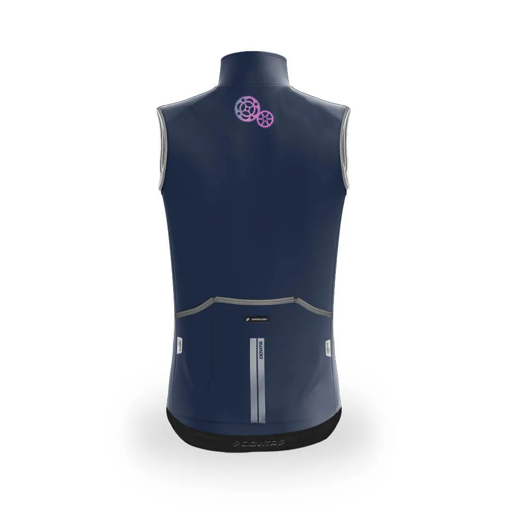 Men's Andorra Epic Reflective Gilet (Navy)