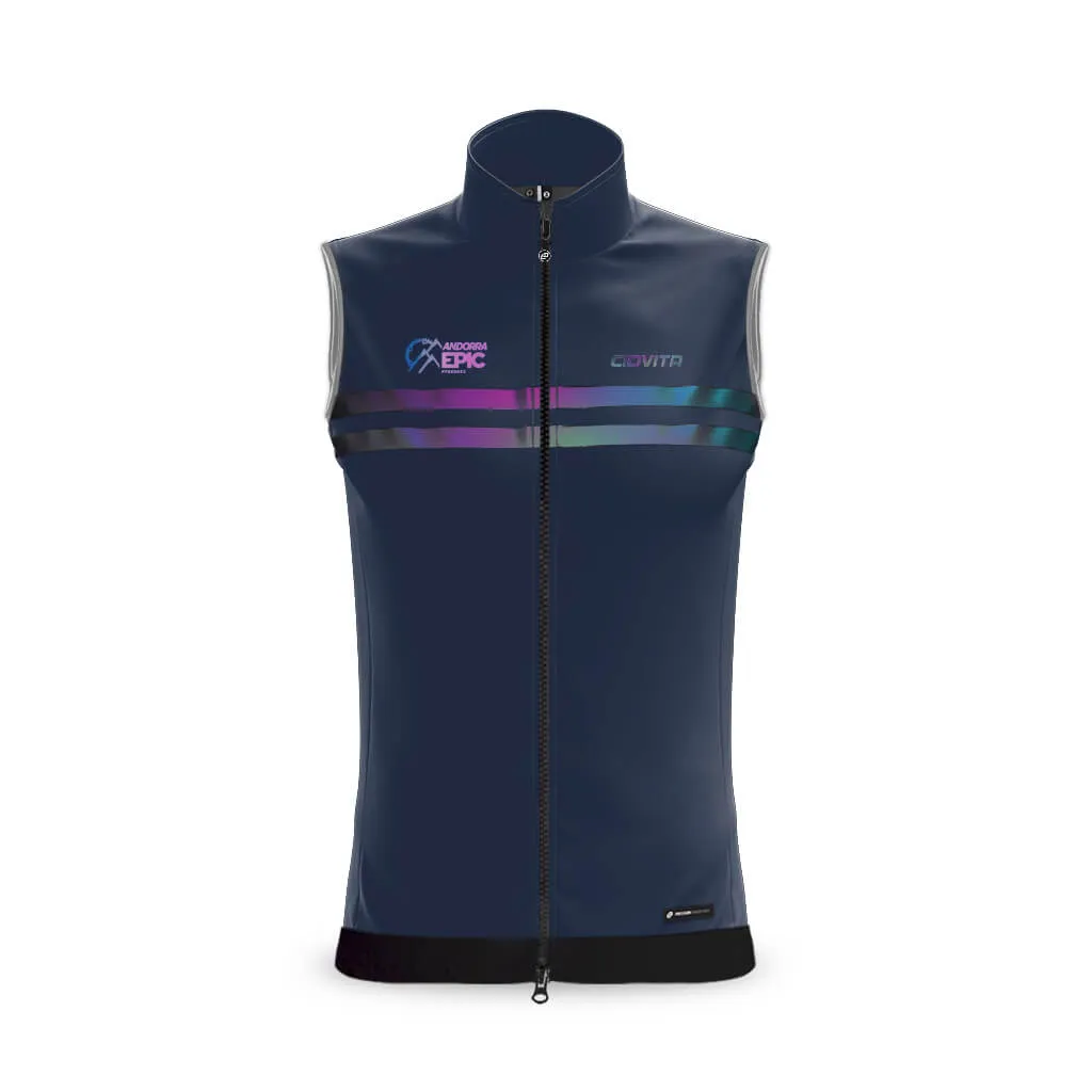 Men's Andorra Epic Reflective Gilet (Navy)