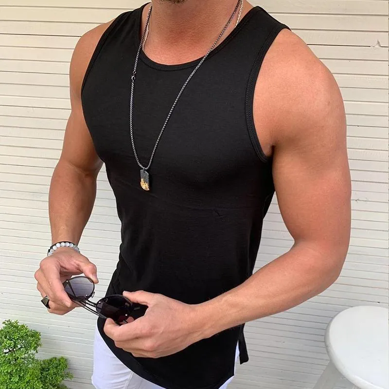 Men's Casual Solid Color Sleeveless Vest