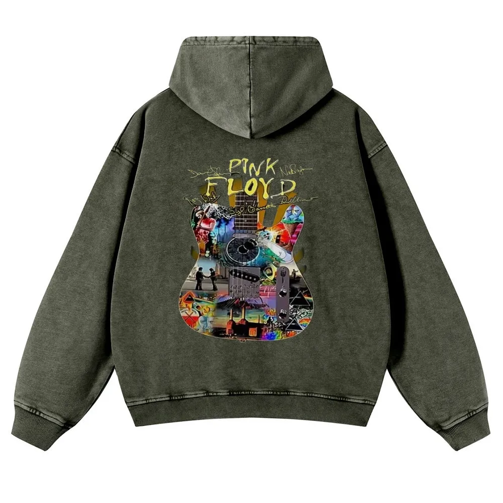 Mens Vintage  Pink Floyd Rock Band Hoodies