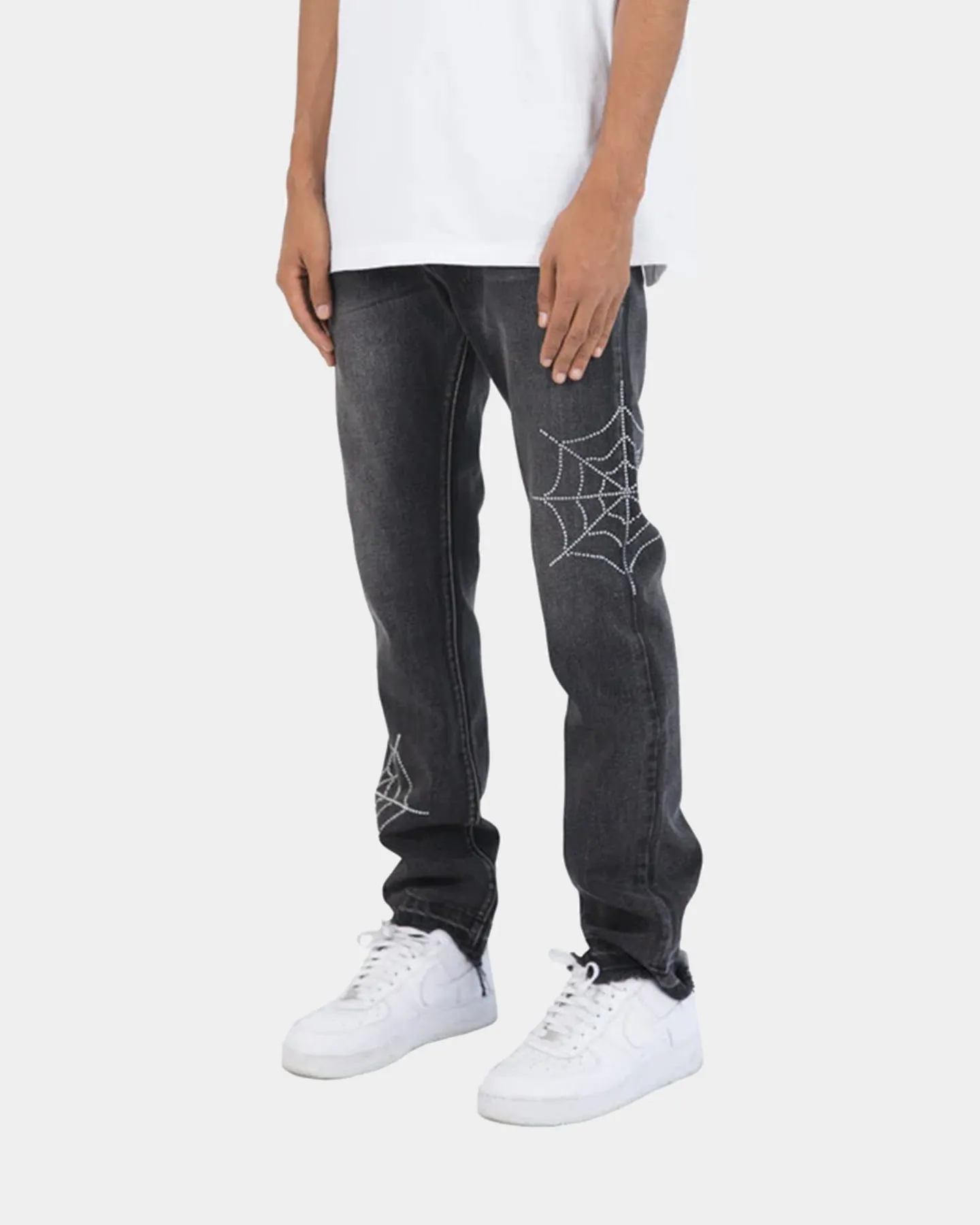 MNML D278 Spider Denim Jeans Black