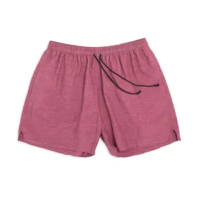 MT Short - Magenta Viscose/Linen