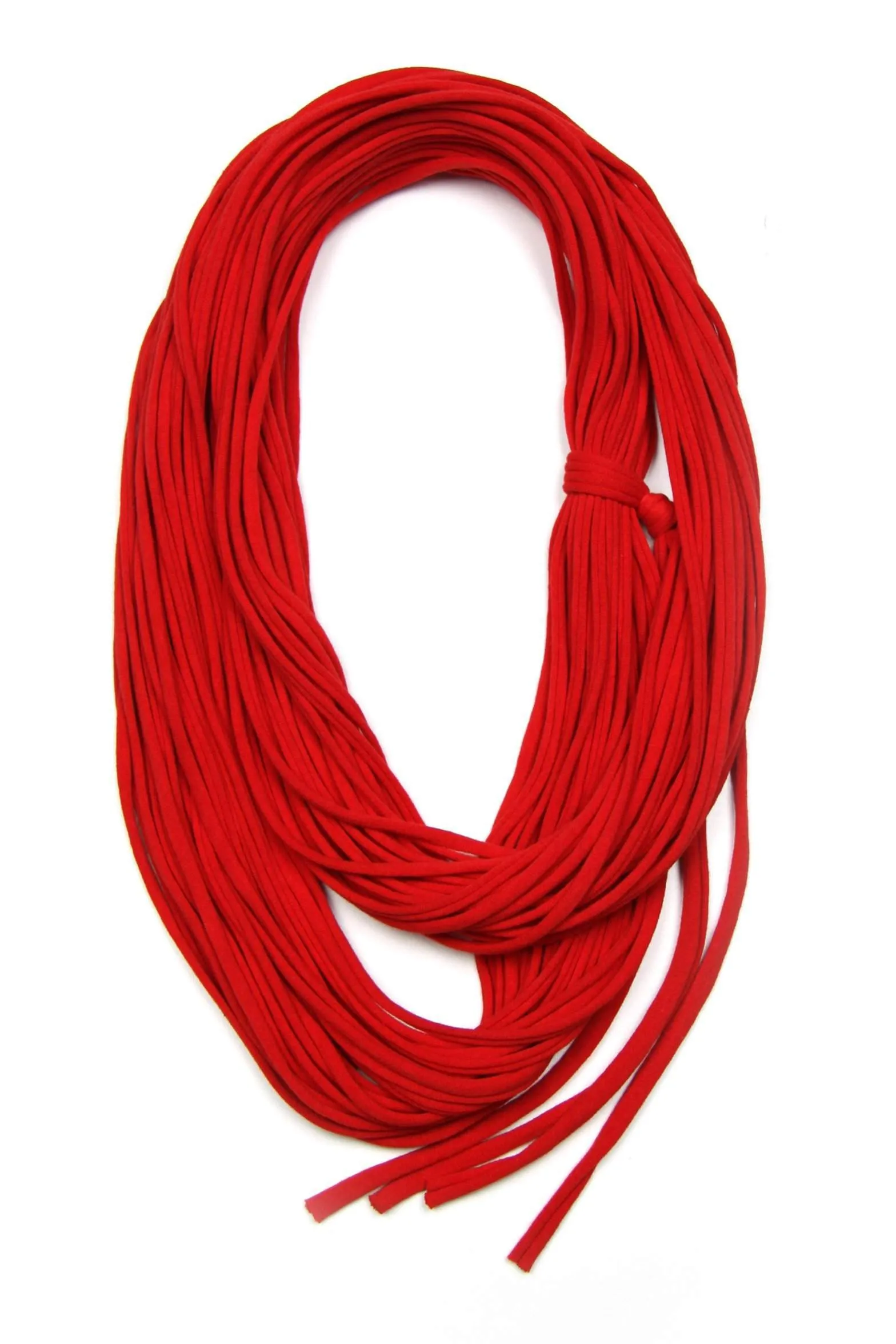 Necklush Infinity Scarf / Red / Unisex