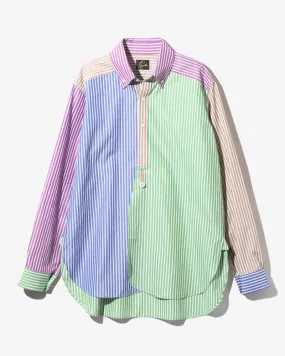 Needles Needles B.D. EDW Shirt Cotton Stripe Cloth Crazy