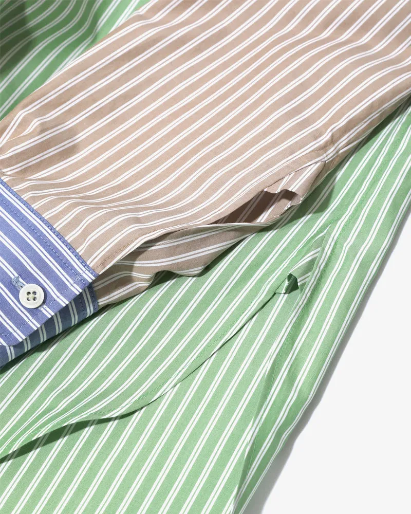 Needles Needles B.D. EDW Shirt Cotton Stripe Cloth Crazy