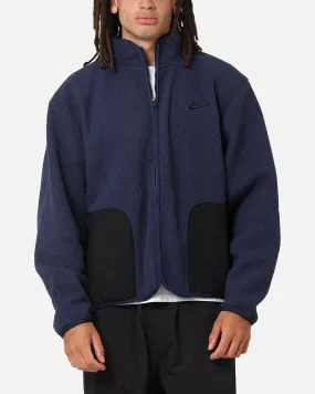 Nike Sherpa Winter Jacket Midnight Navy/Black