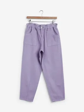 Nuon Lilac Paperbag Jeans